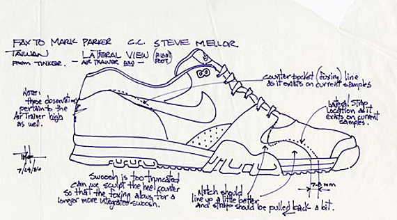 tinker hatfield shoe designs