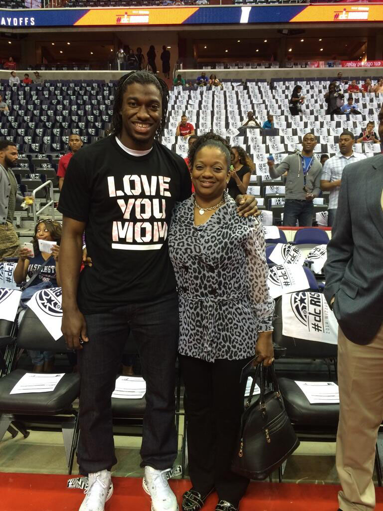 RG3 Debuts Signature adidas Training Shoe at Pacers/Wizards Game