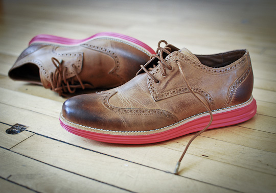 Cole Haan LunarGrand Leather Wingtip 