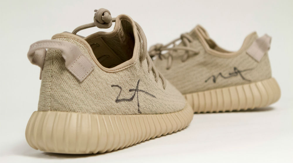 Kanye West Signed a Pair of Yeezys to 