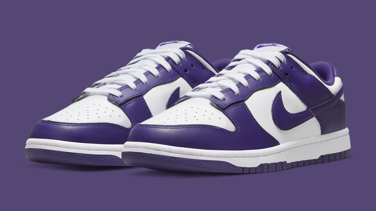Nike Dunk Low 'Court Purple' Release Date 2022 DD1391-104 | Sole 