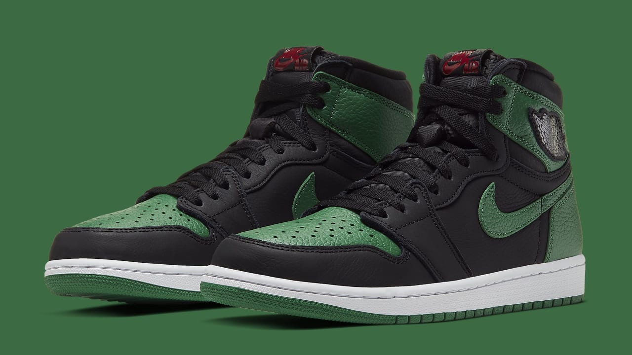 air jordan 1 retro high og pine green release date