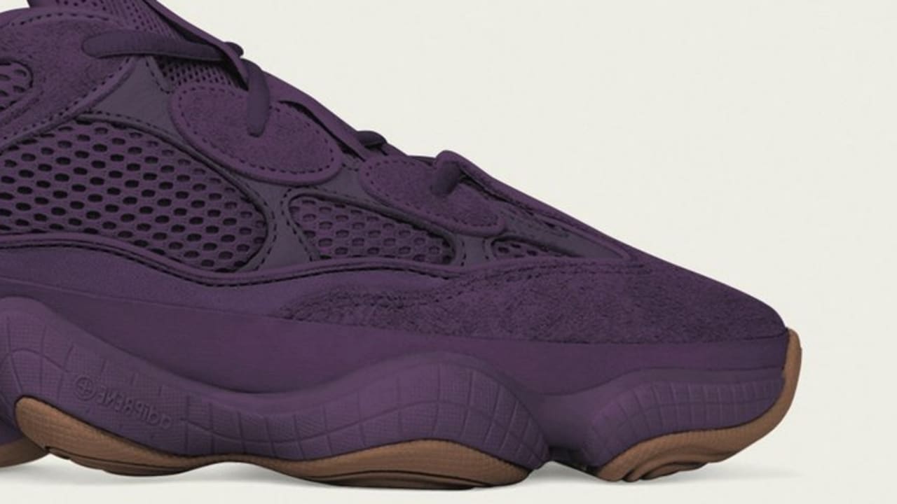 yeezy 500 purple on feet