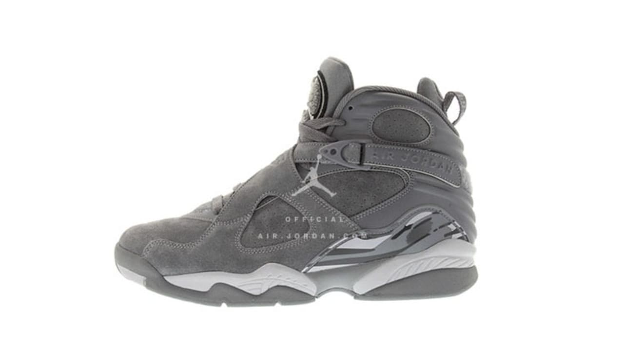cool grey 8s on feet