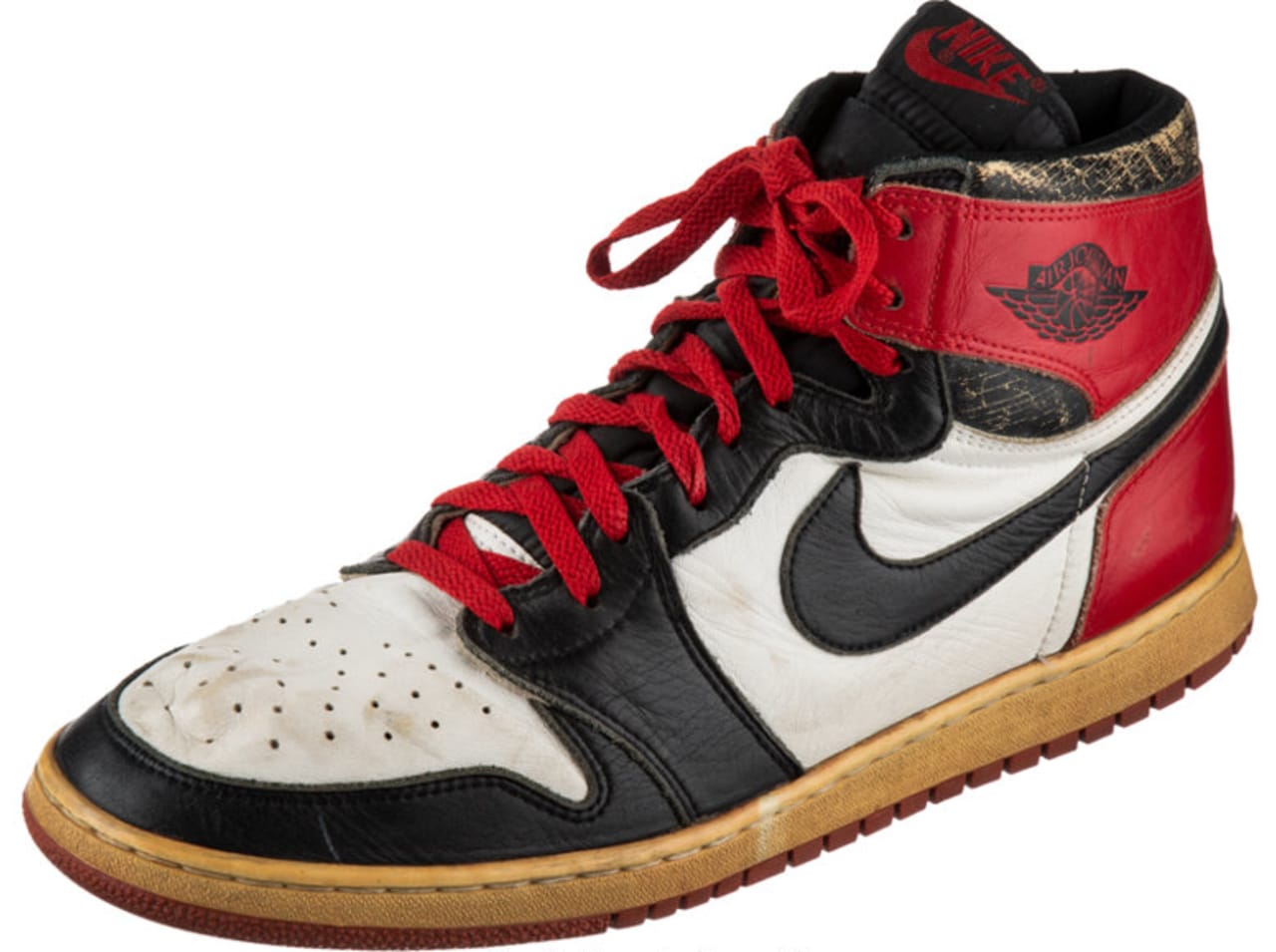 worn jordan 1