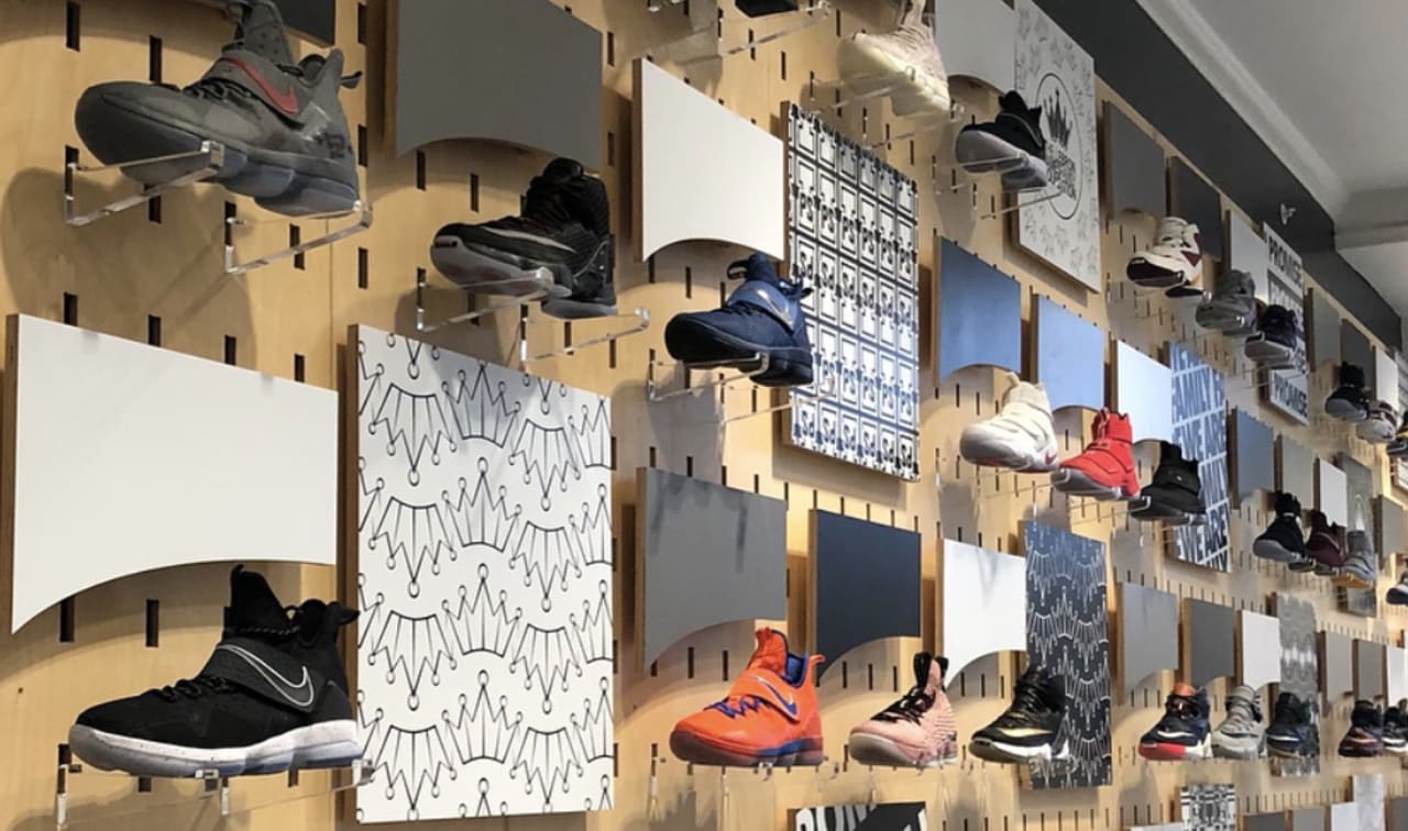 Lebron james shoe store new arrivals