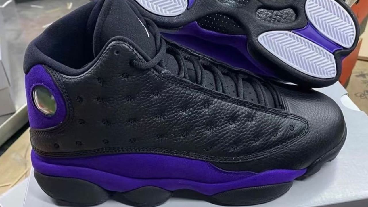 purple 13s jordans