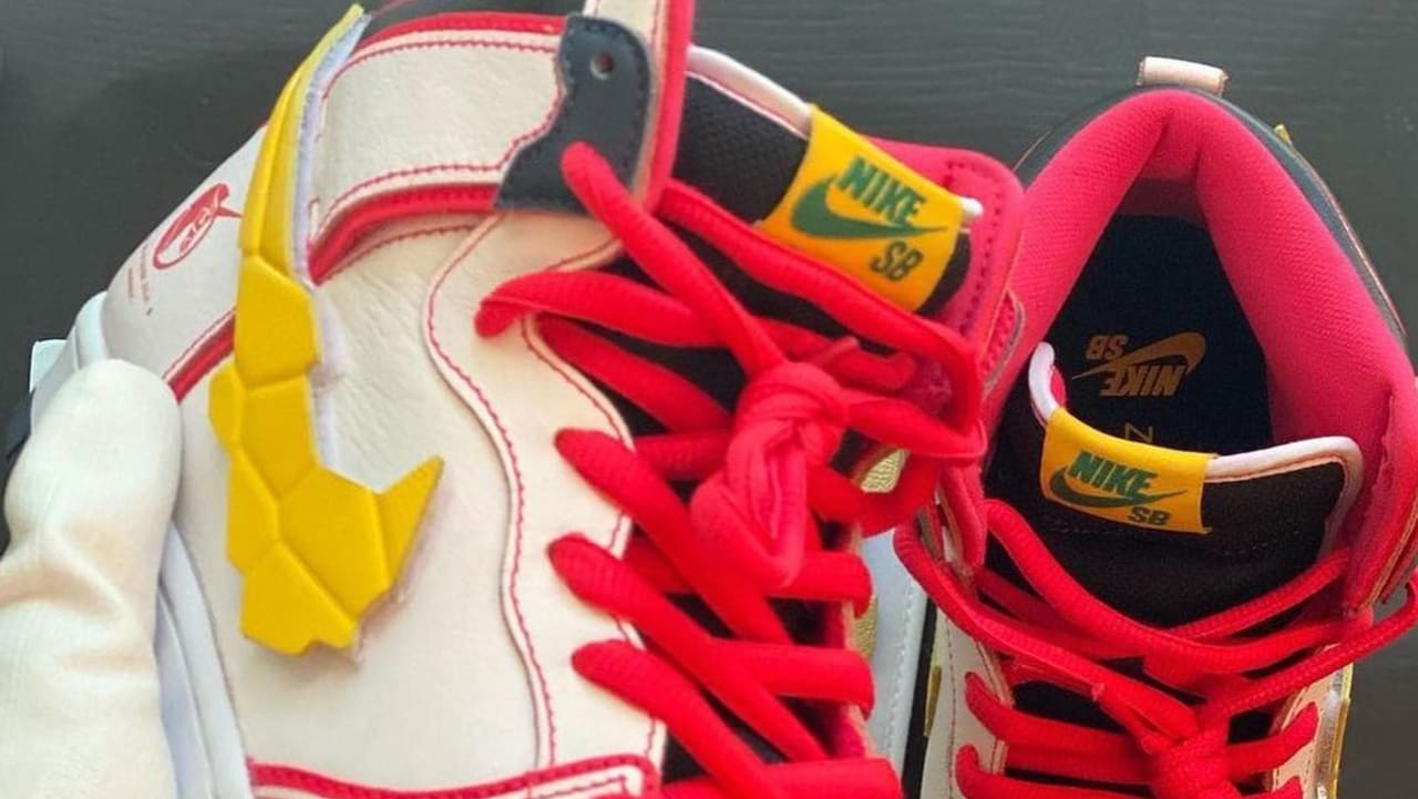 Gundam Mobille Suit Unicorn X Nike Sb Dunk High 21 Release Date Sole Collector