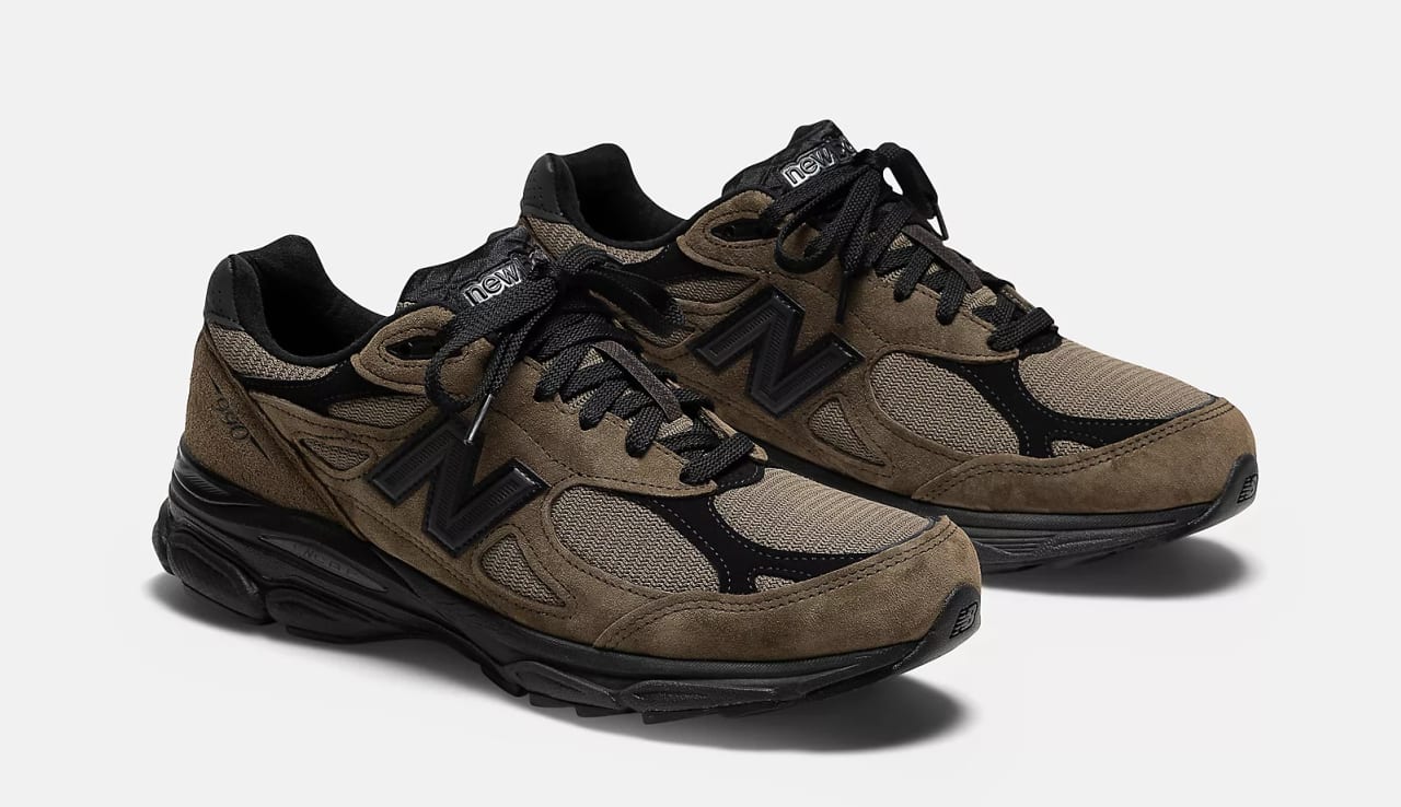 JJJJound x New Balance 990v3 Olive/Black SS22 Release Date | Sole ...