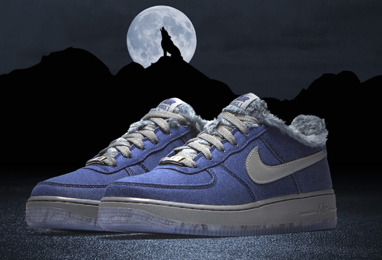 Nike Air Force 1 GS 'Full Moon' Release 