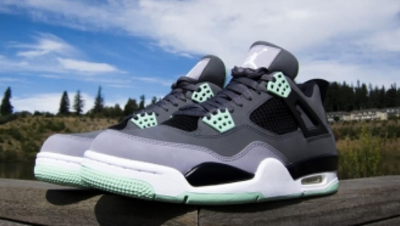 Air Jordan 4 Oil Green Купить