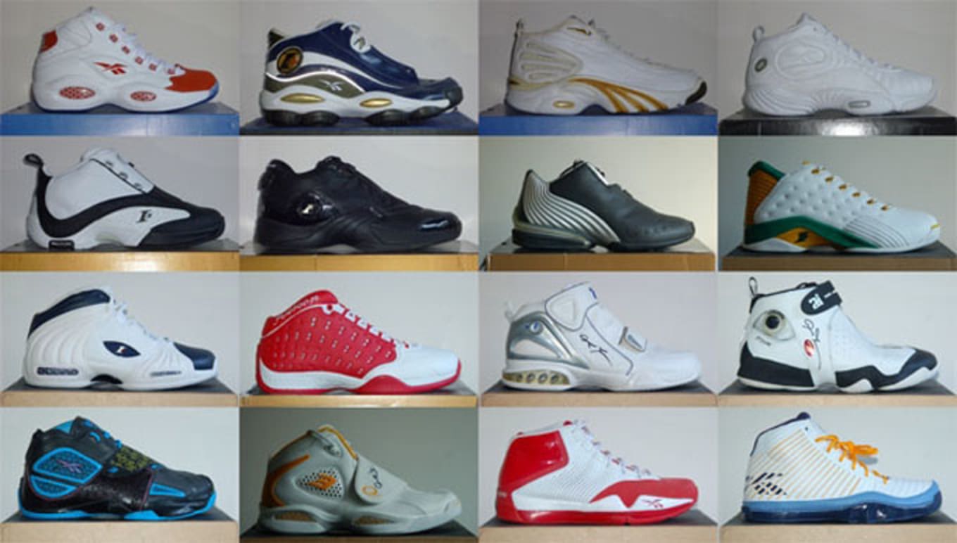 History Allen Iverson Reebok Signature Sneaker Line | Sole Collector