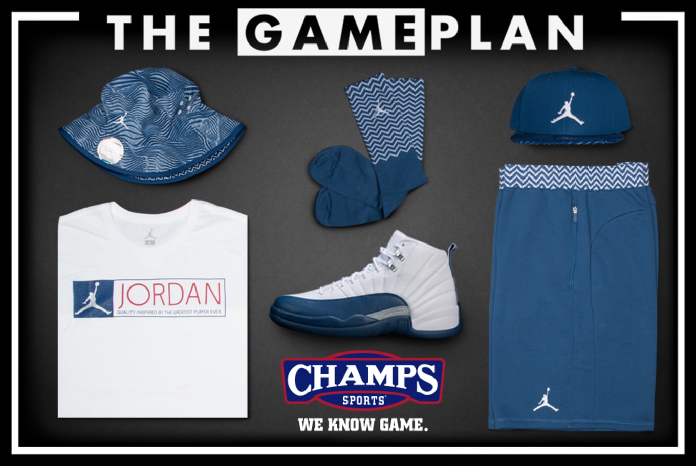 Jordan 12 champs sports Clearance