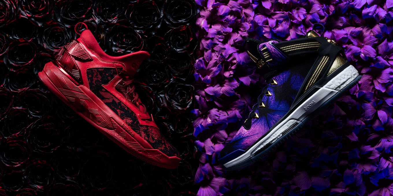 damian lillard rose shoes