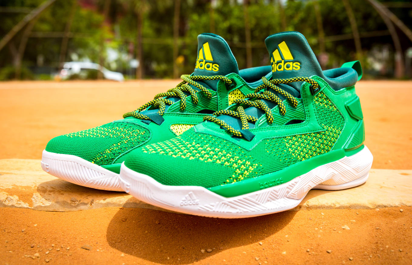 damian lillard shoes green