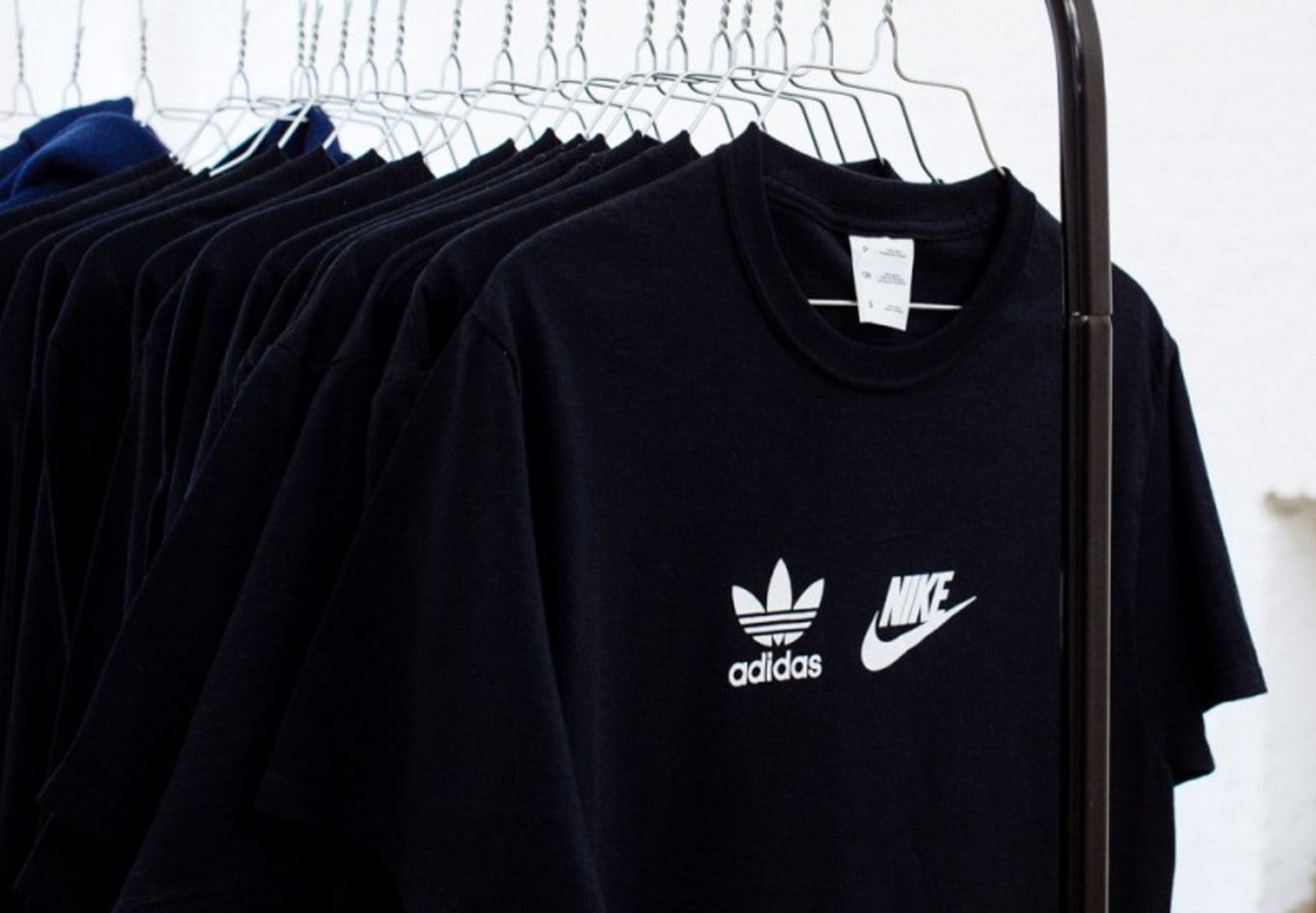 nike and adidas shirts