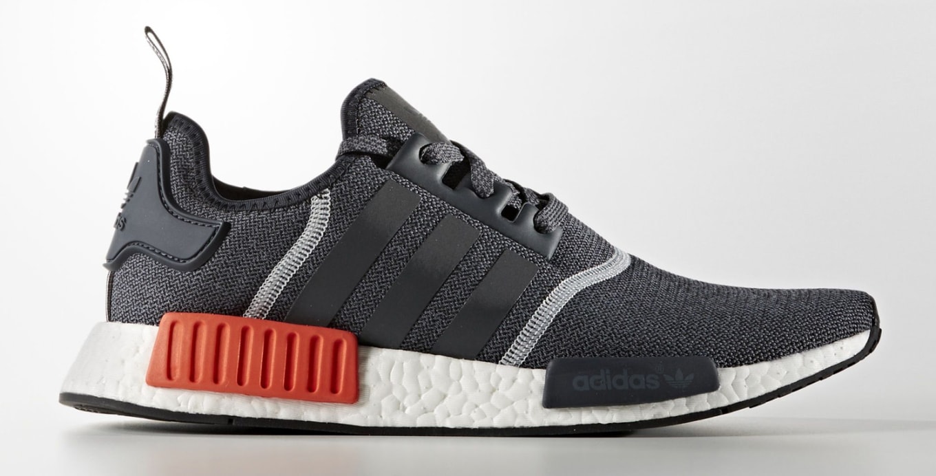 Adidas NMD Grey White Orange | Sole