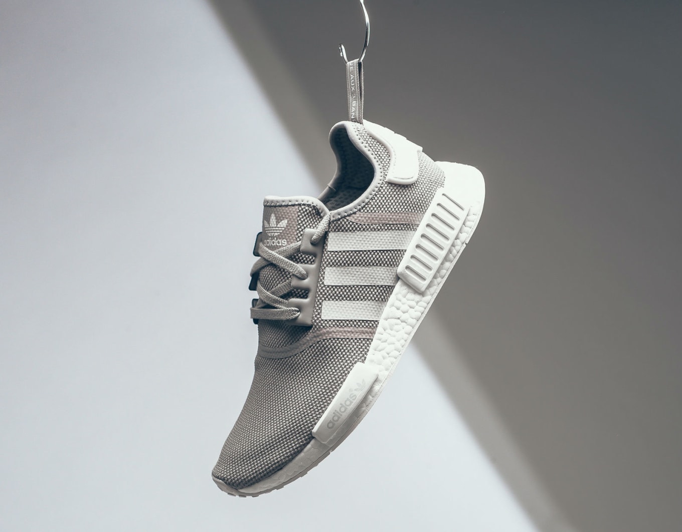 white and grey adidas nmd