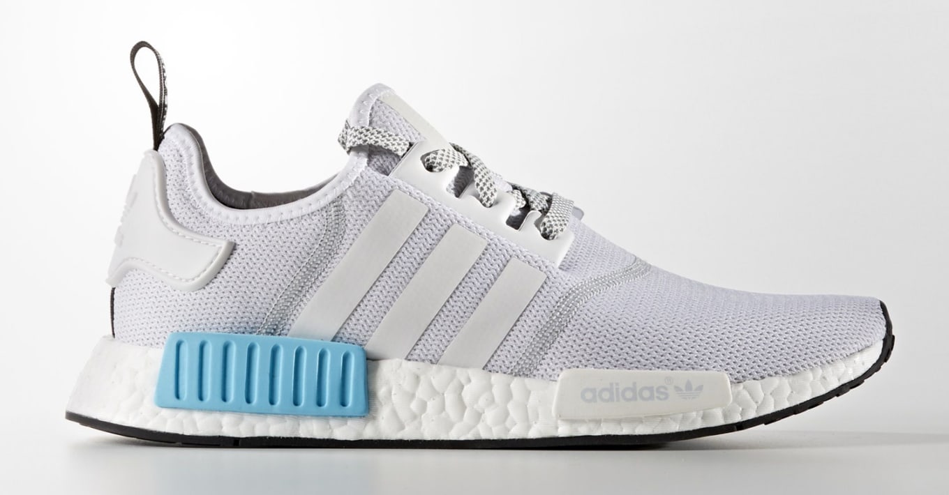Adidas NMD White Blue | Sole Collector