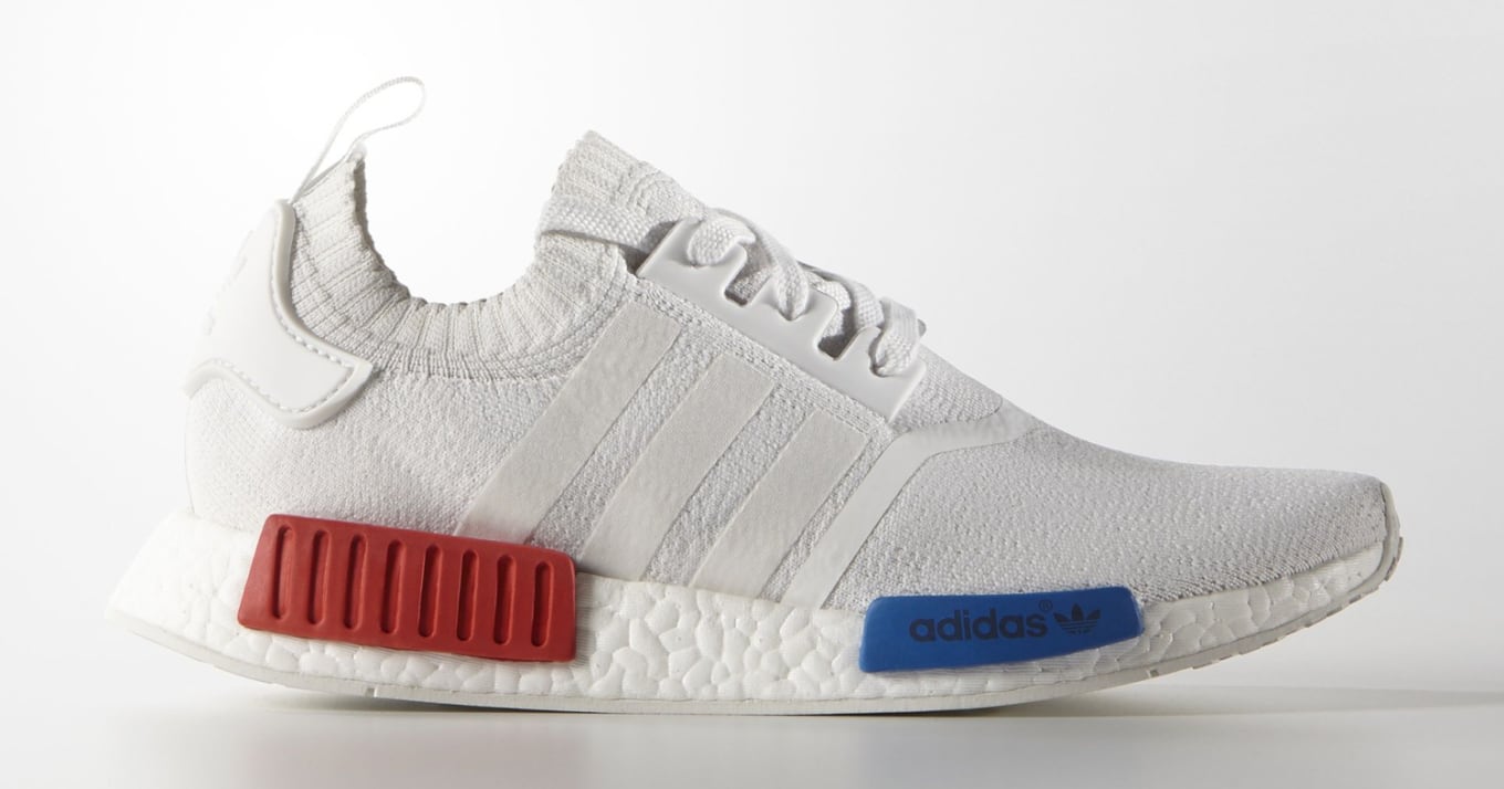nmd primeknit white