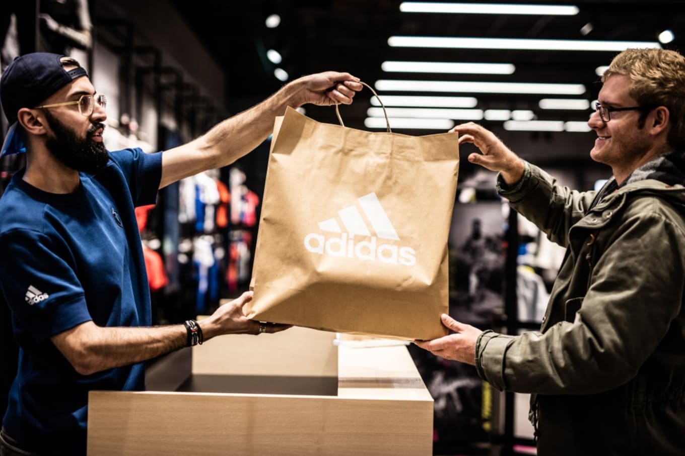 Adidas plastic bag Clearance