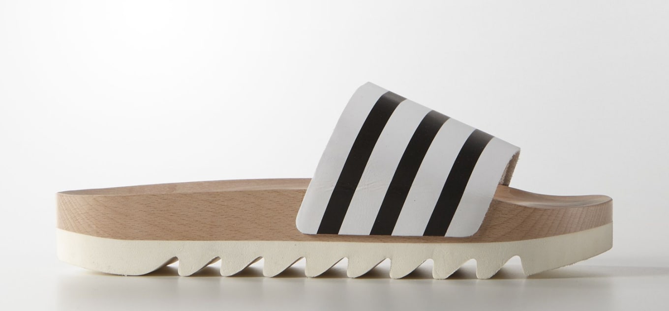 Adidas wood slides Clearance