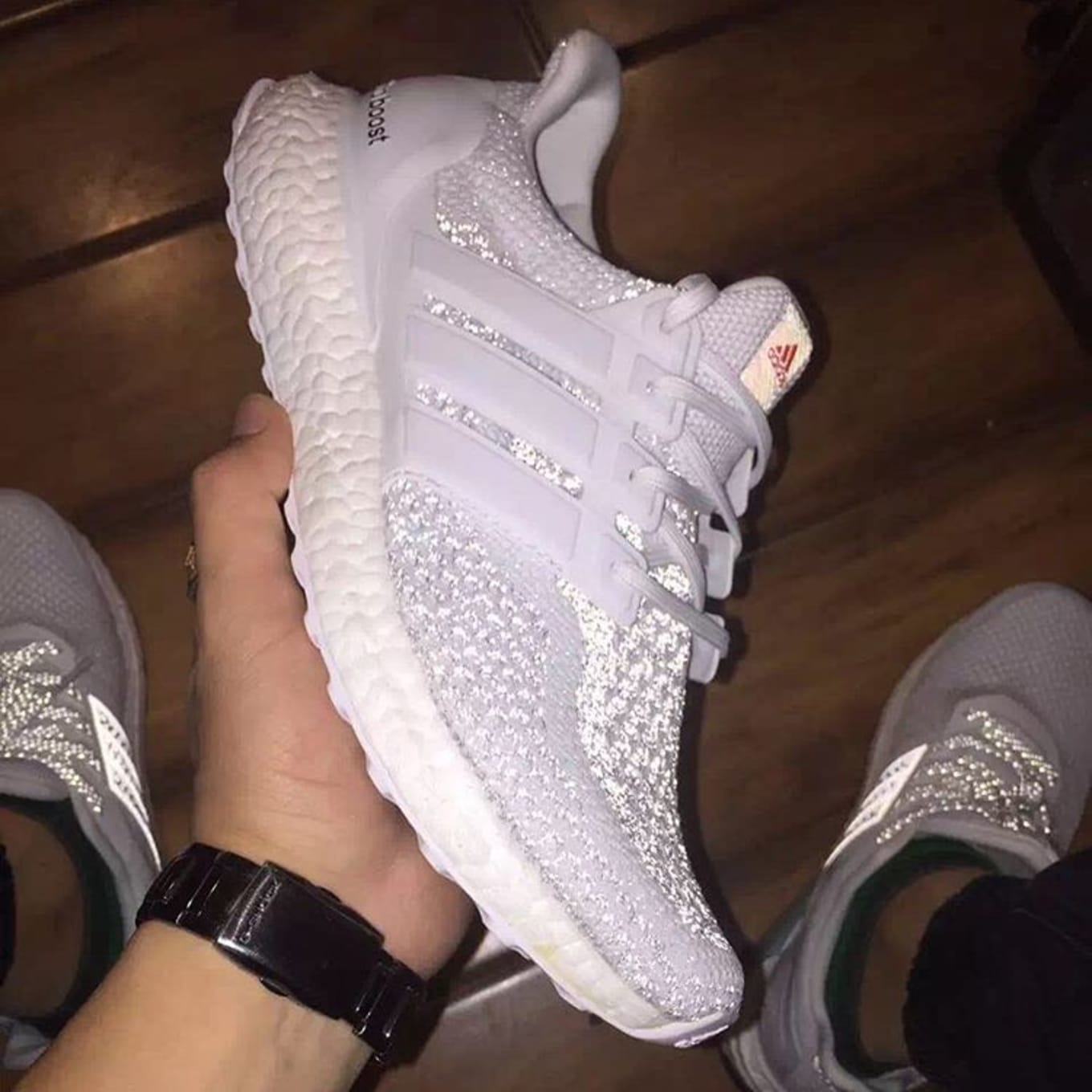 ultra boost 2.0 triple white reflective