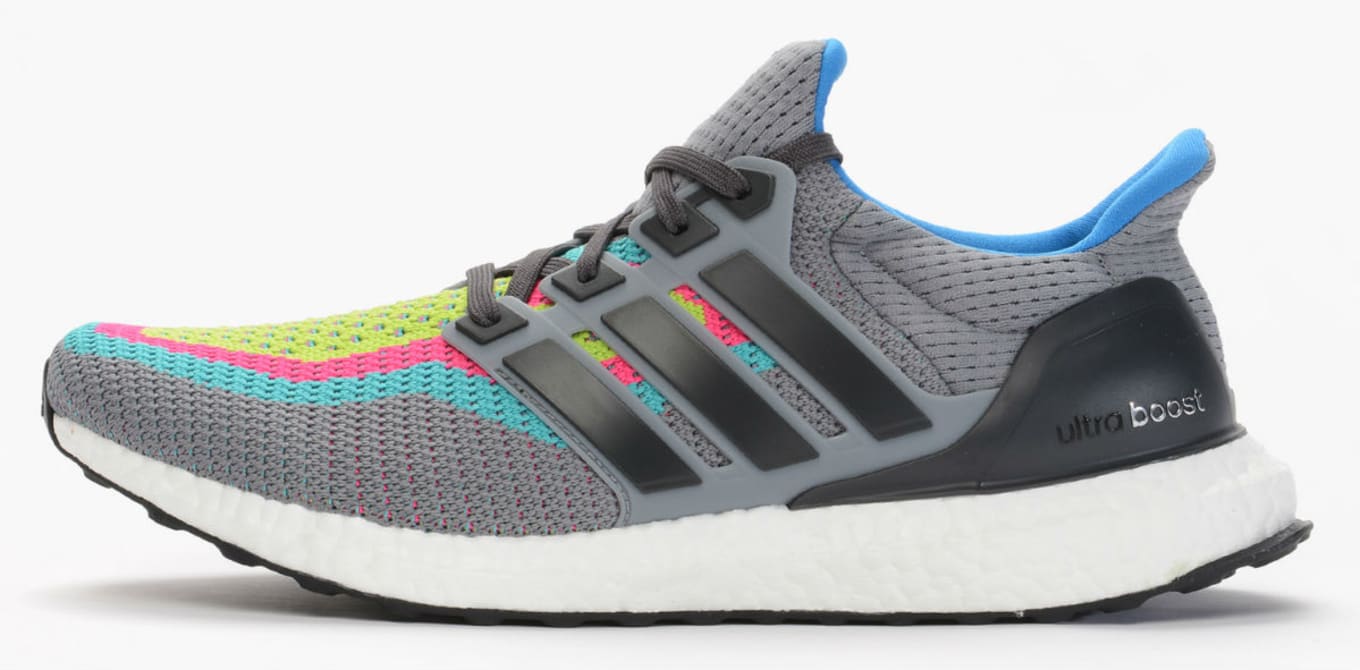 adidas ultra boost grey multicolor