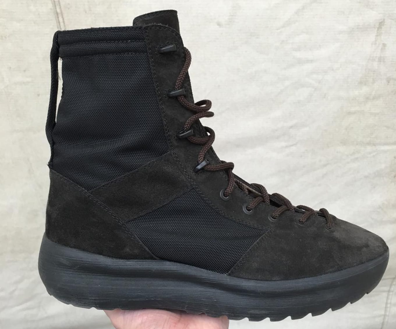 yeezy high top boots