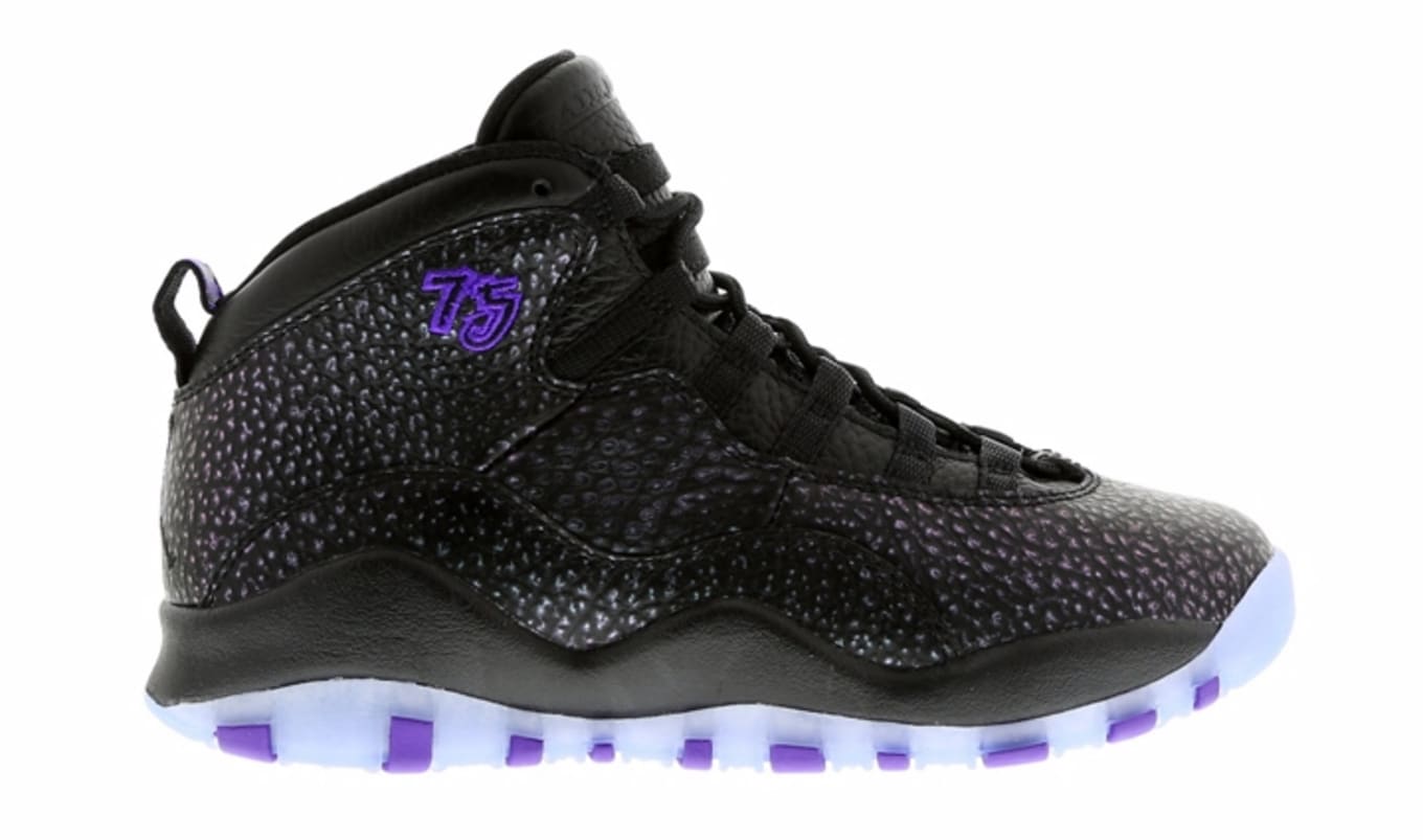 purple jordans 10