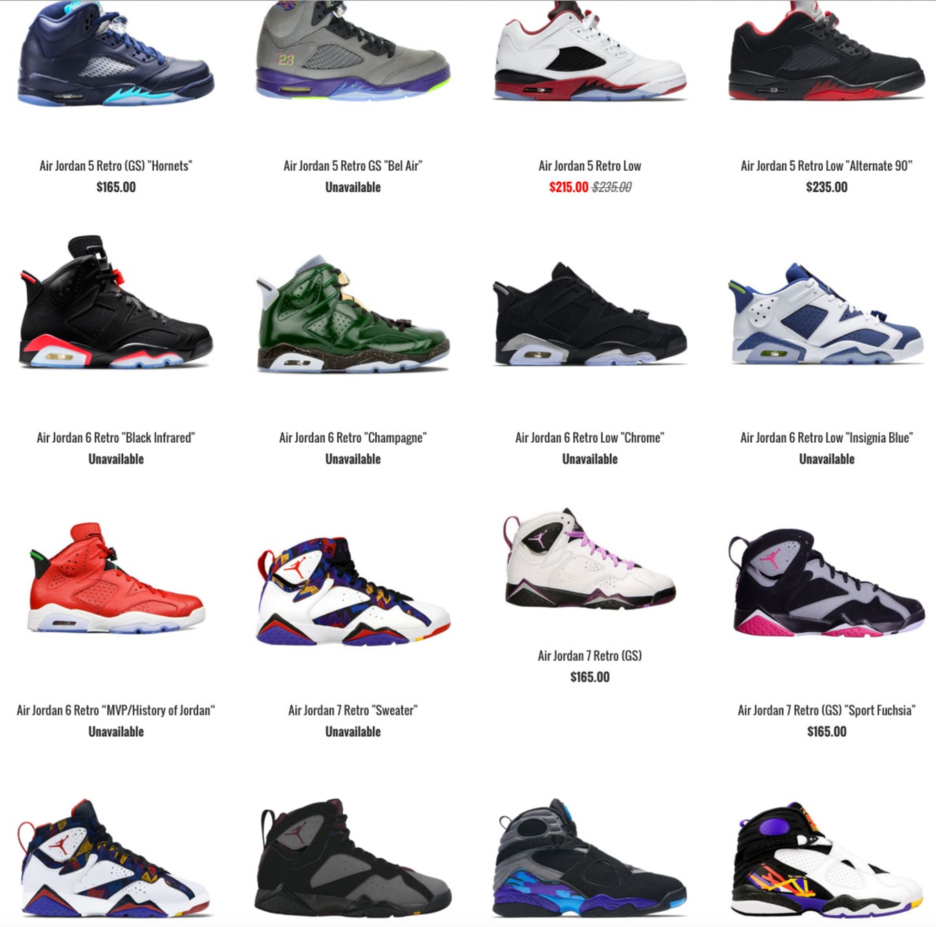 restock on jordans