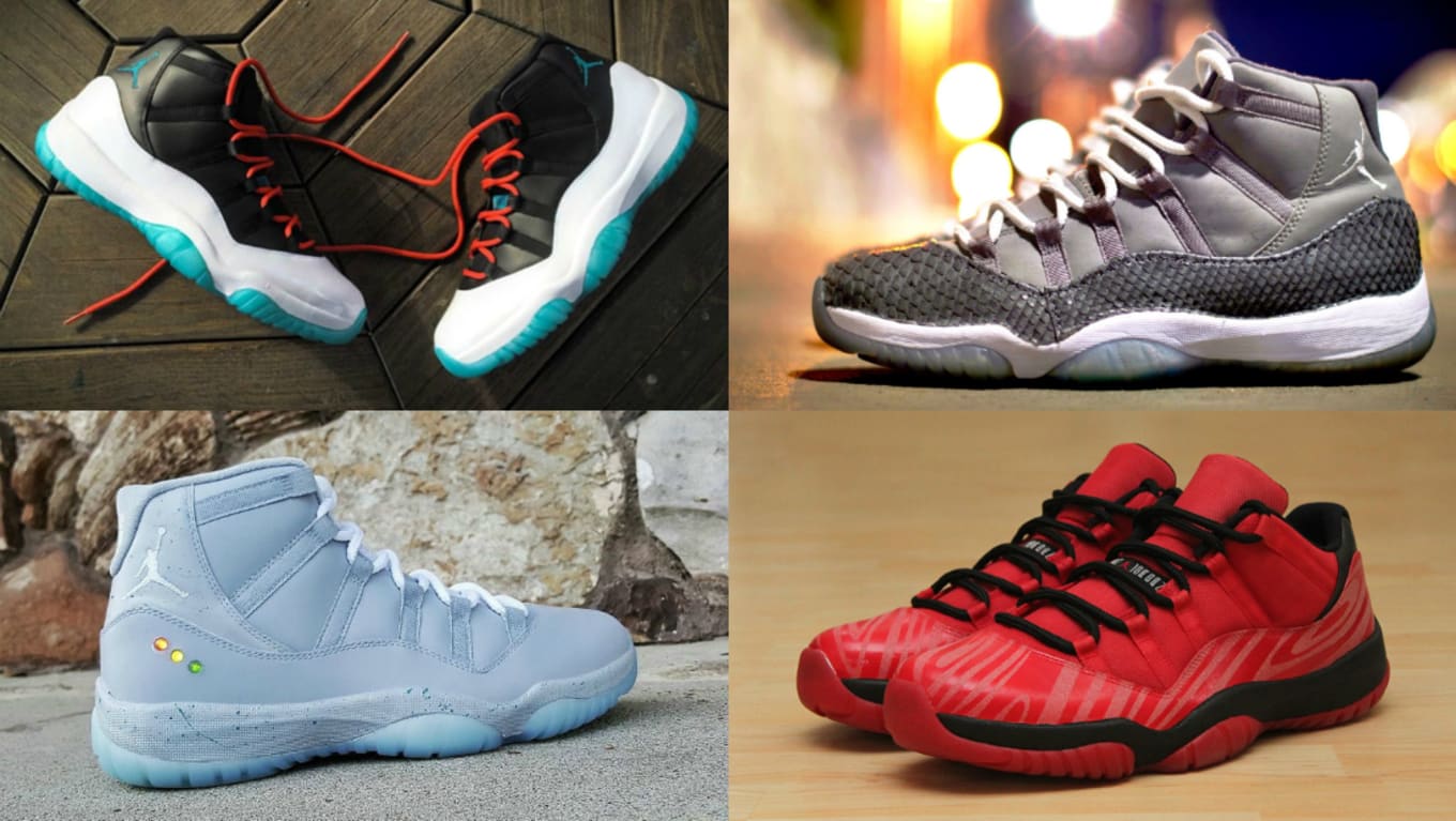 customize air jordan 11