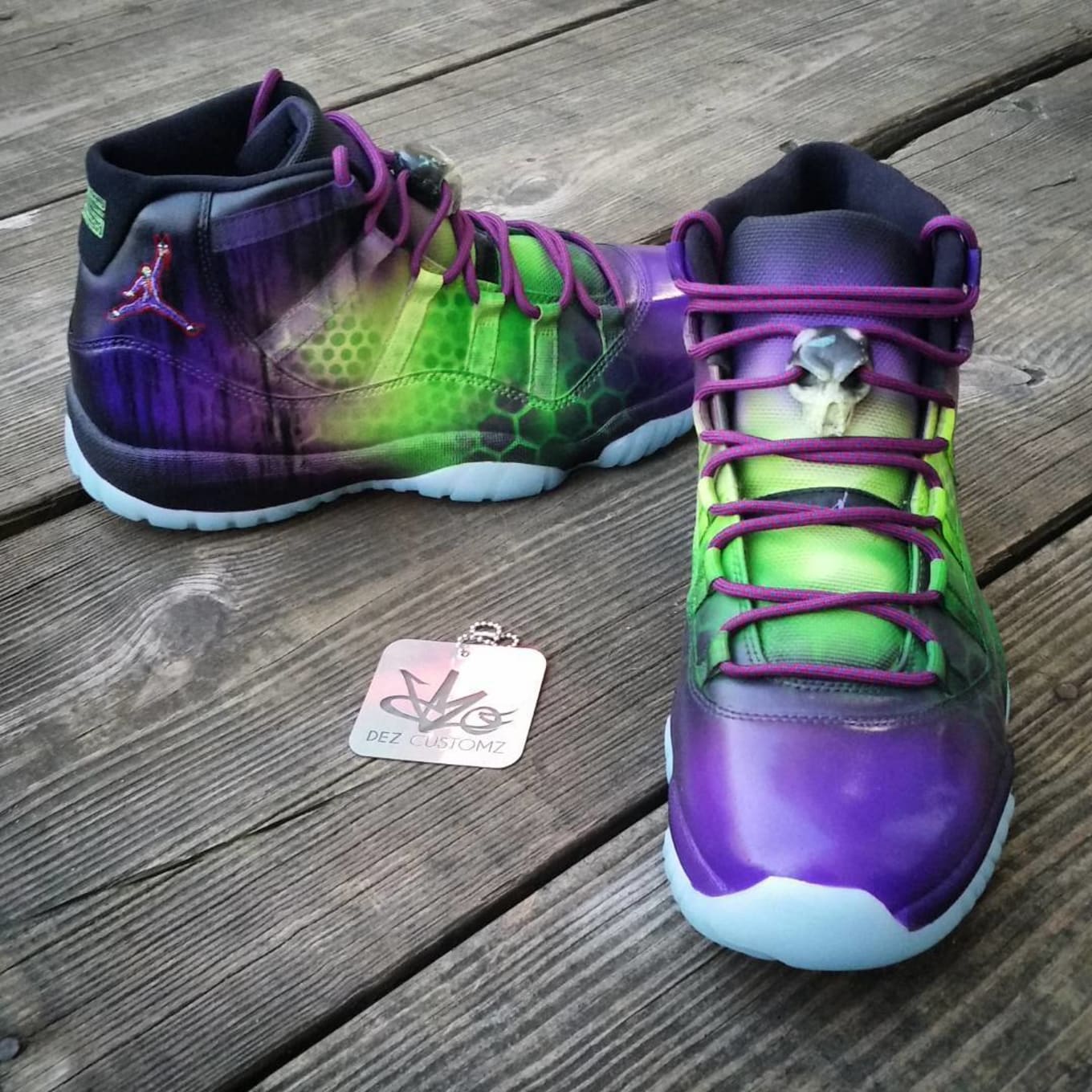custom joker jordans