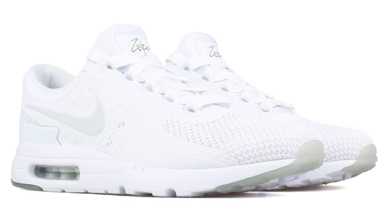 nike air max zero white mens