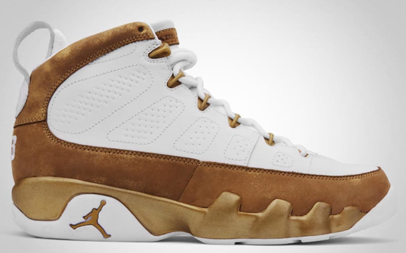 Brown retro 9 clearance