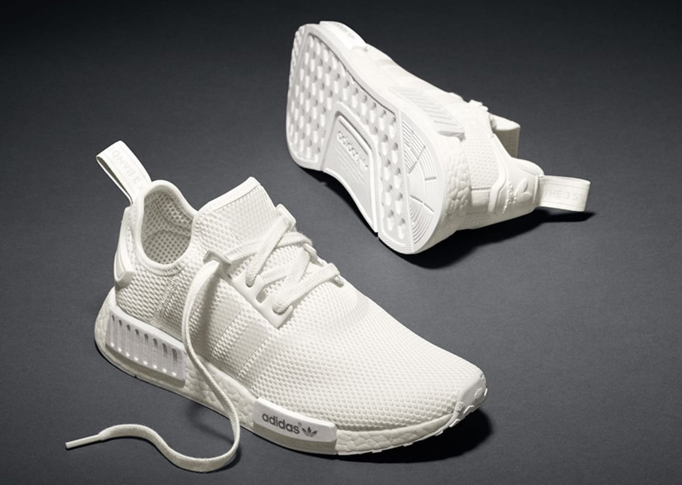 all white adidas nmds