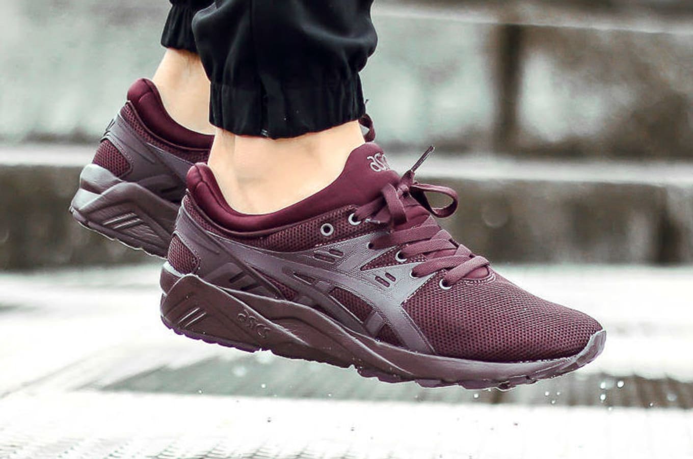 asics gel kayano trainer evo red