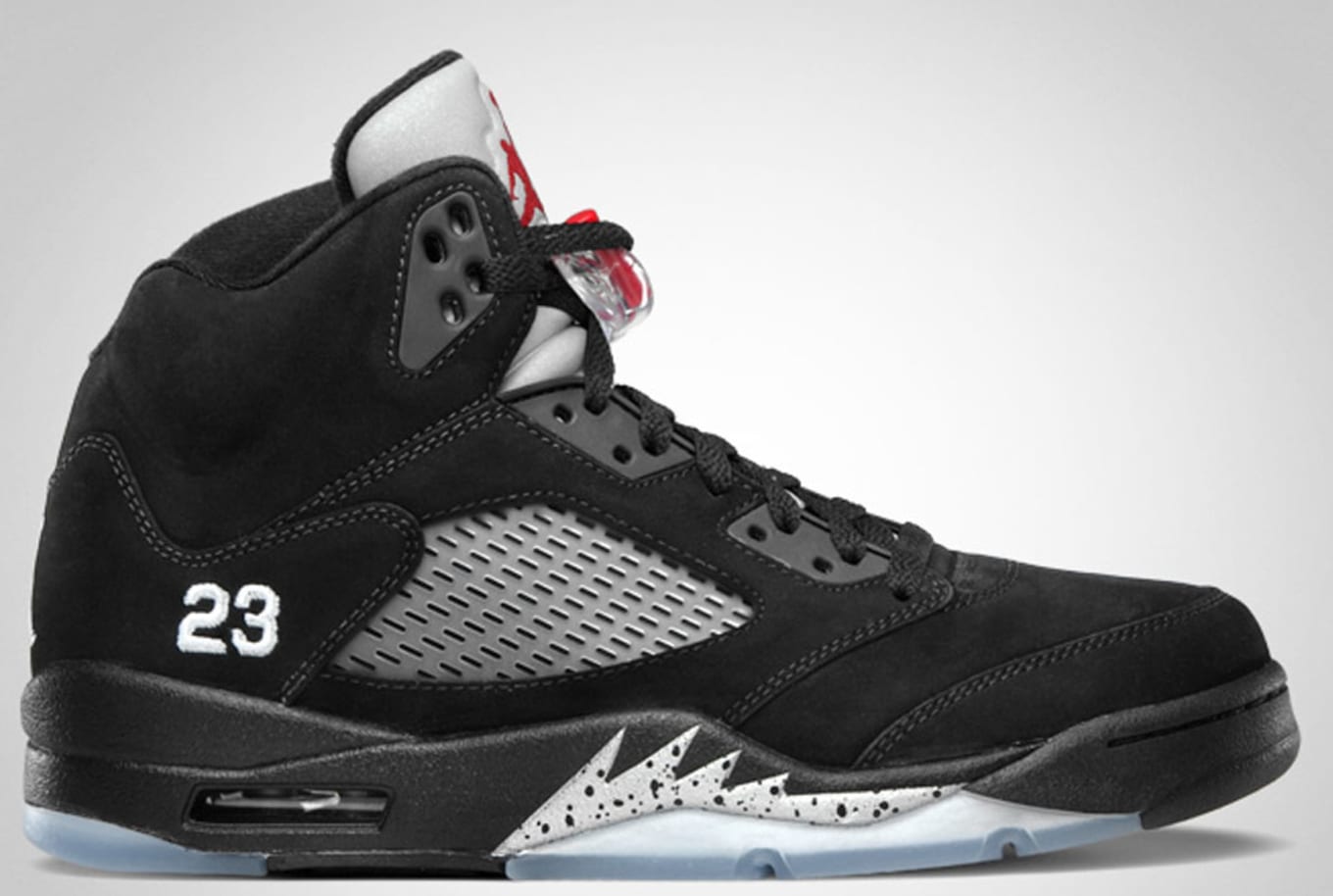 jordan 5 black and grey