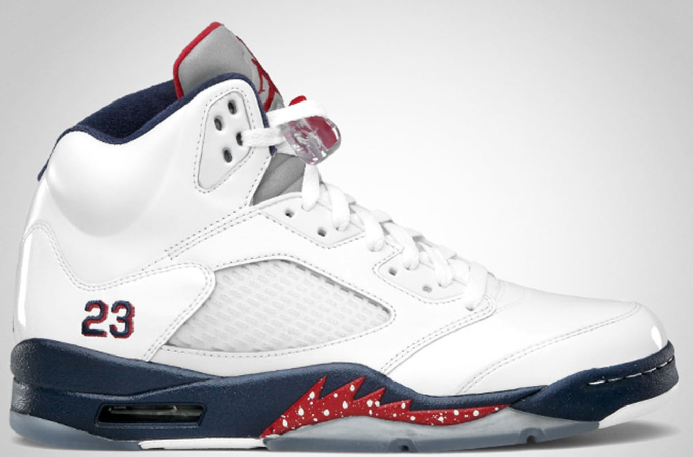 red white black 5s