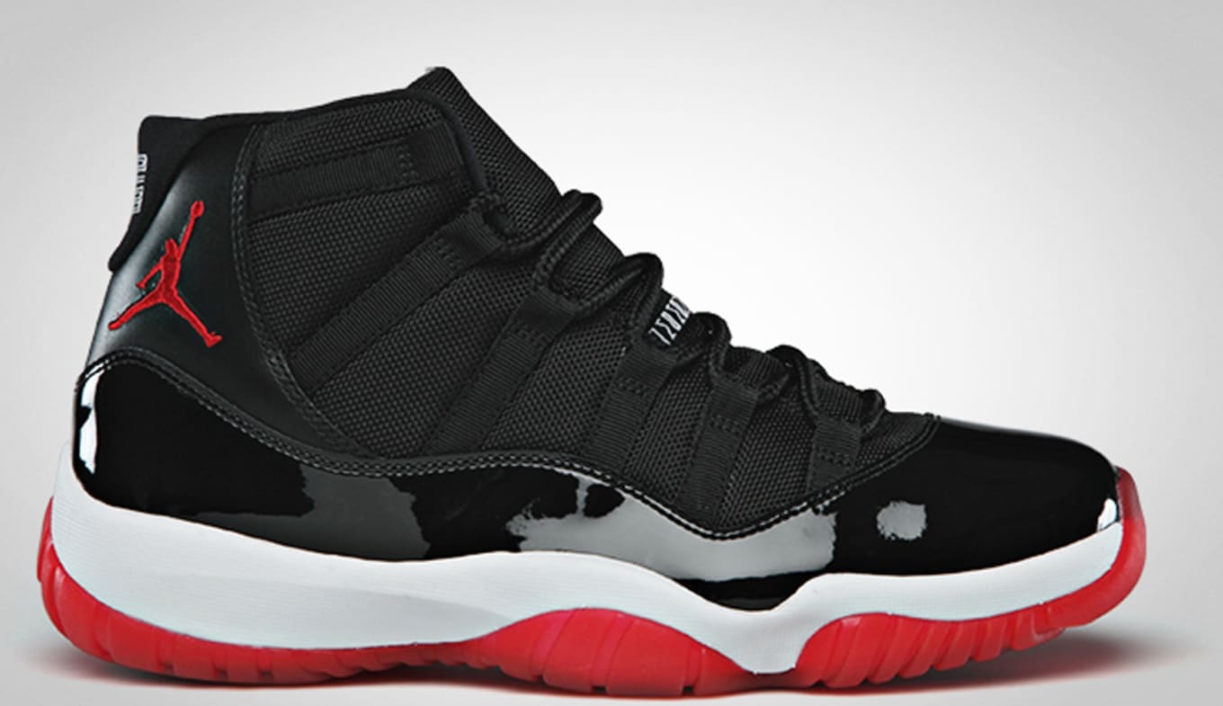 jordan 11 red and black