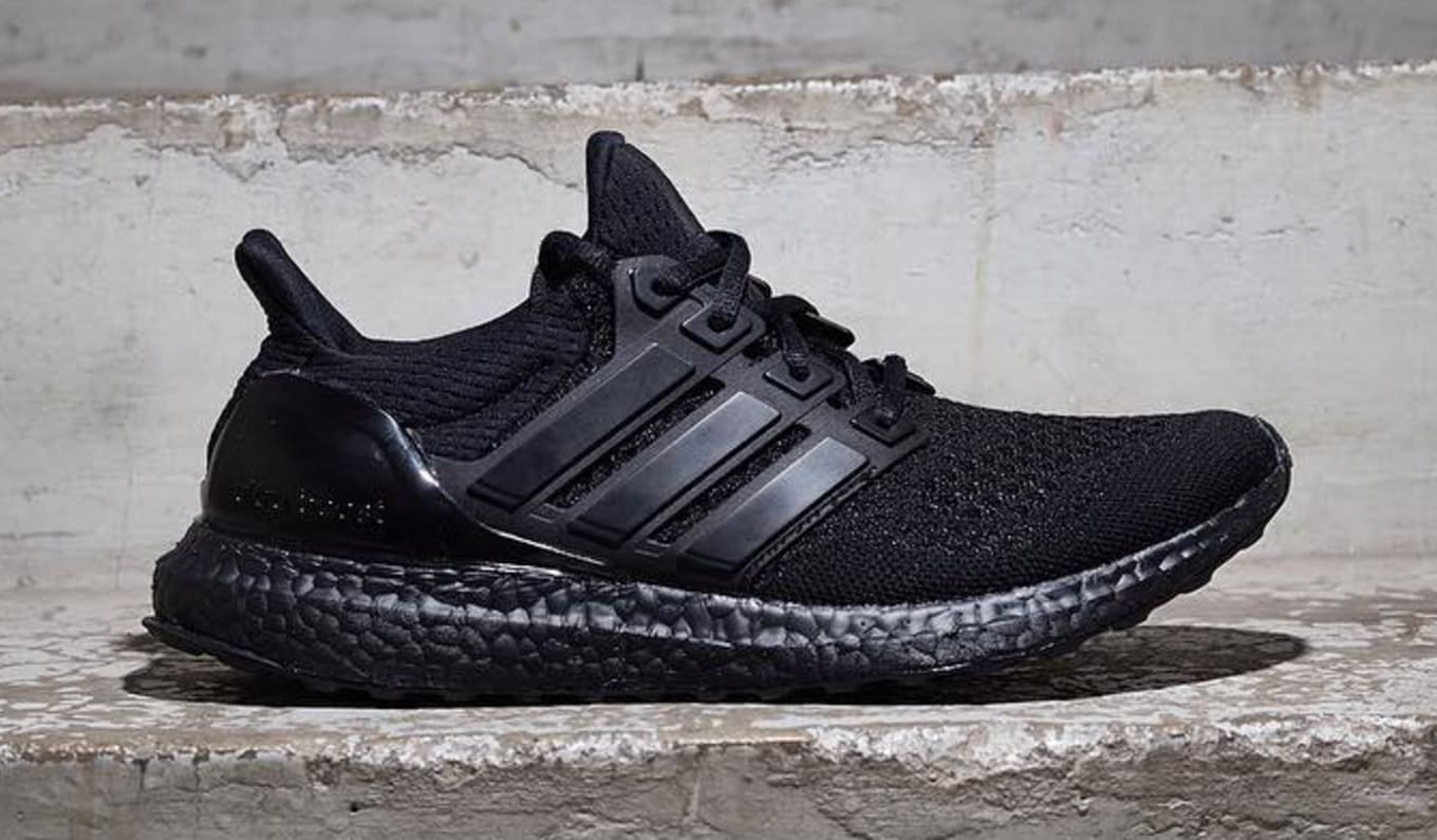 ultra boost with black sole