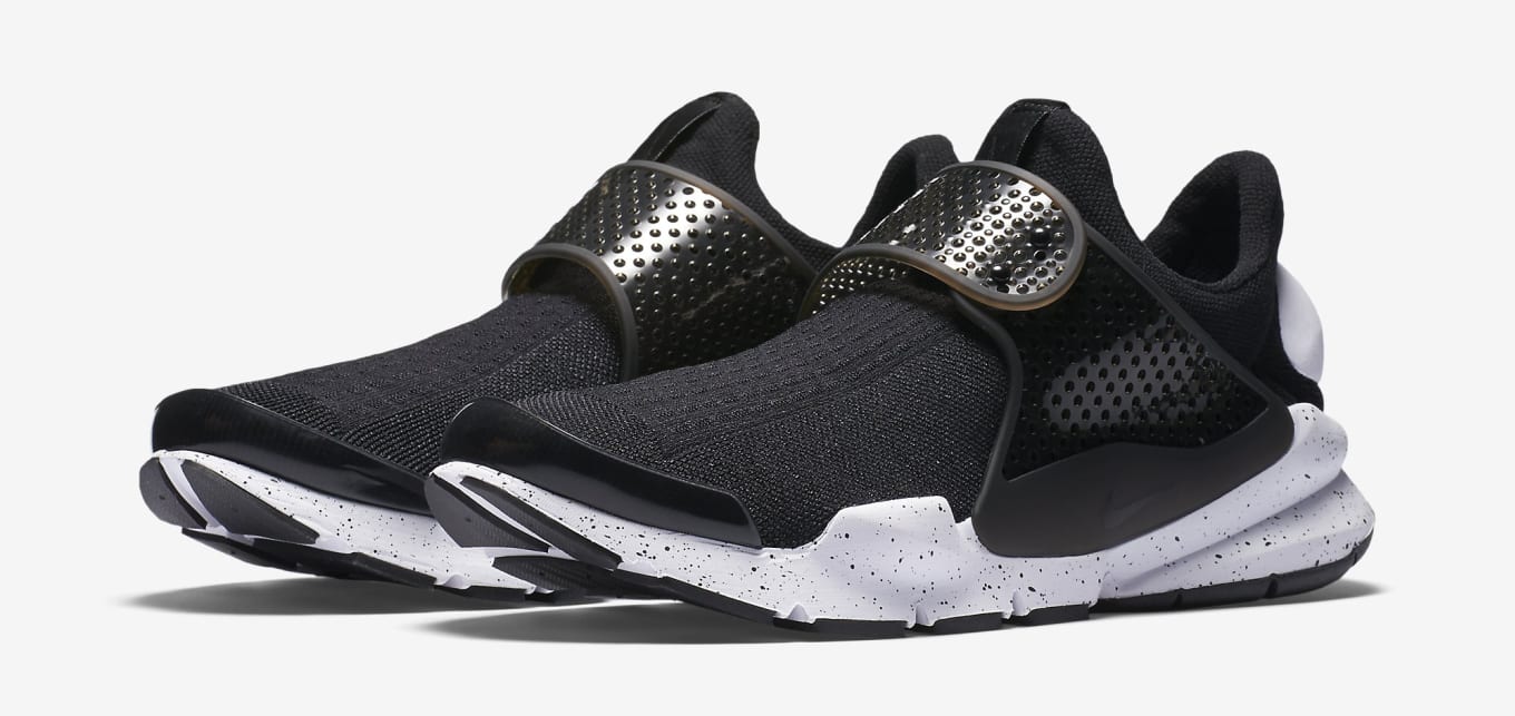 nike sock dart black