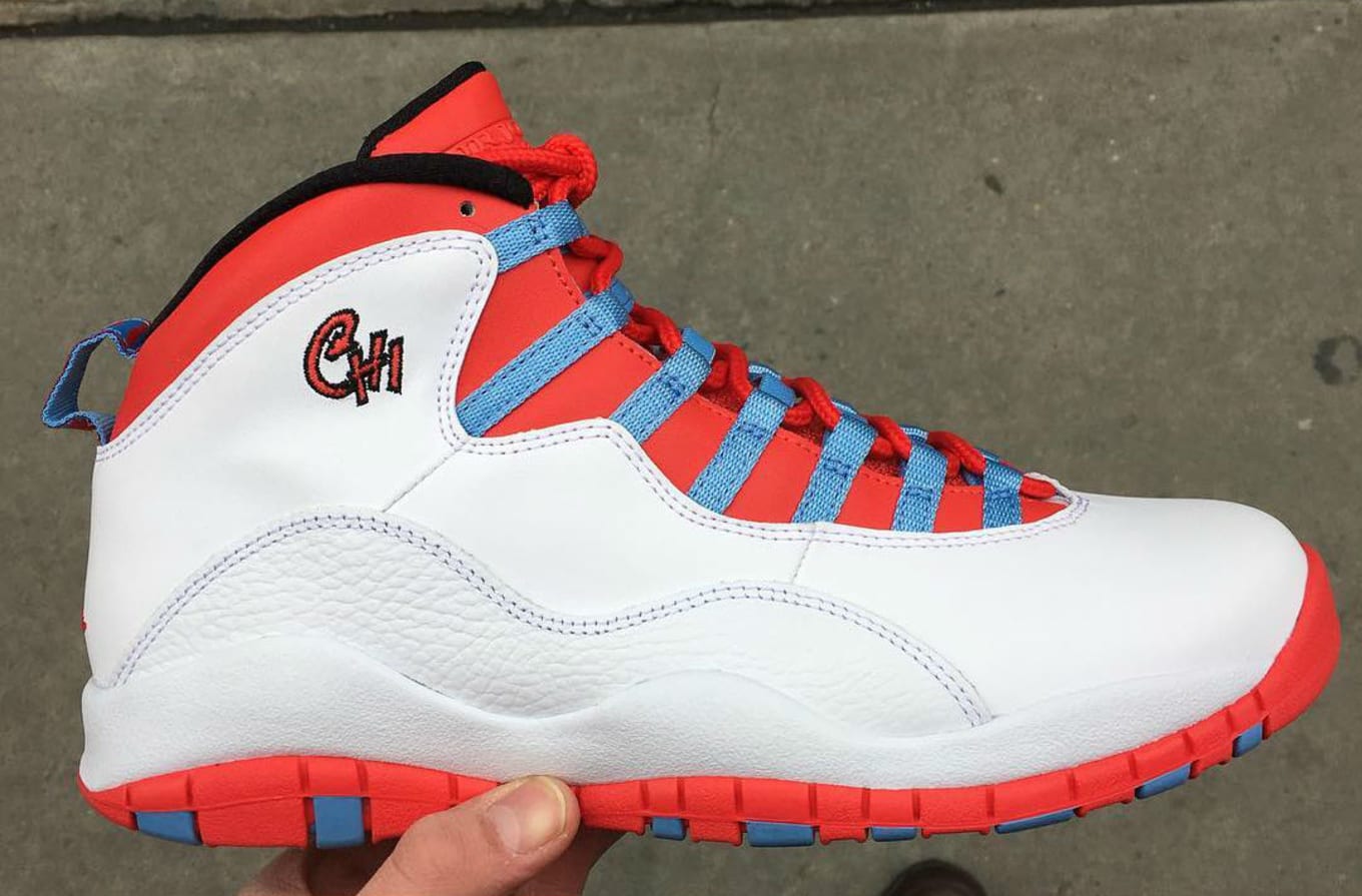 air jordan 10 chicago flag