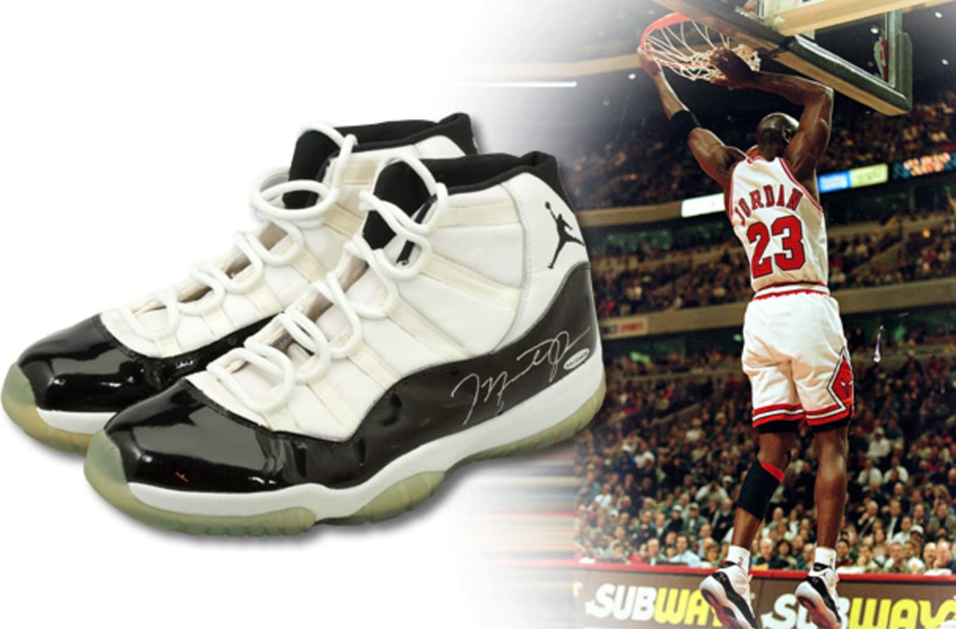 Michael Jordan Game Worn Concord Air 