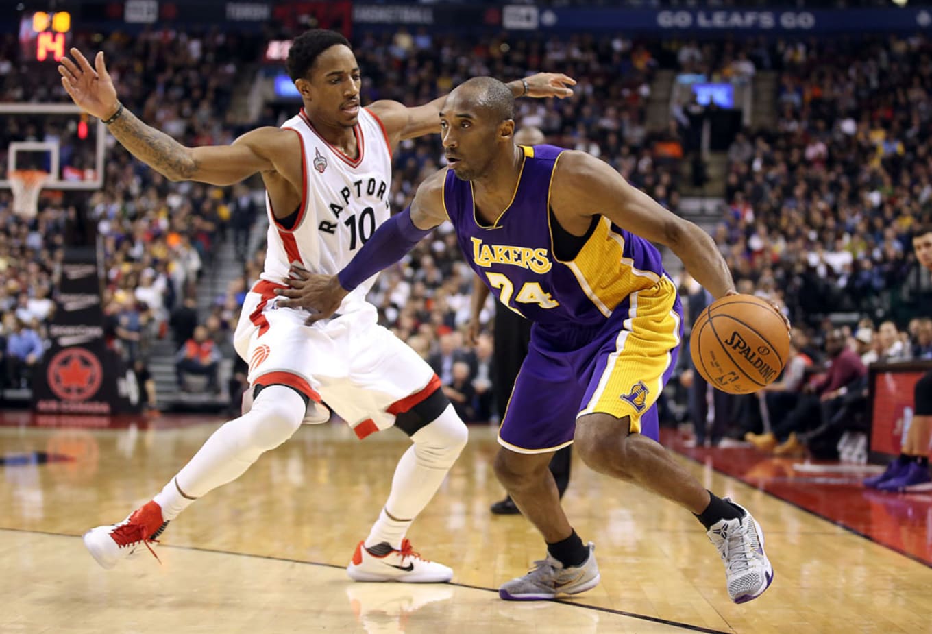 kobe wearing kobes