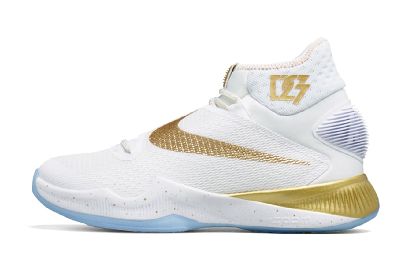 inversión Bourgeon Explícito Draymond Green Nike Zoom HyperRev 2016 'White/Gold' PE | Sole Collector