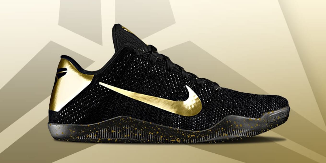 kobe 11 black and gold