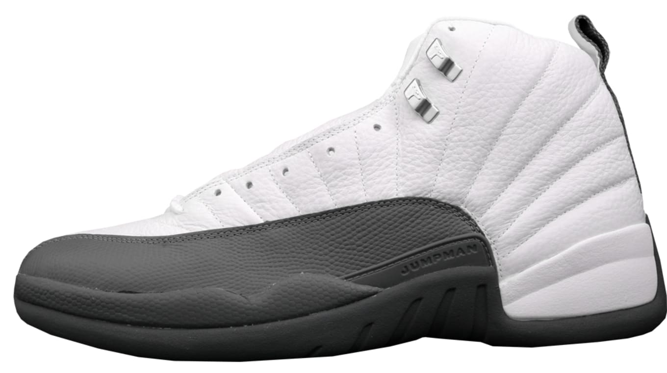 jordan 12 white and silver