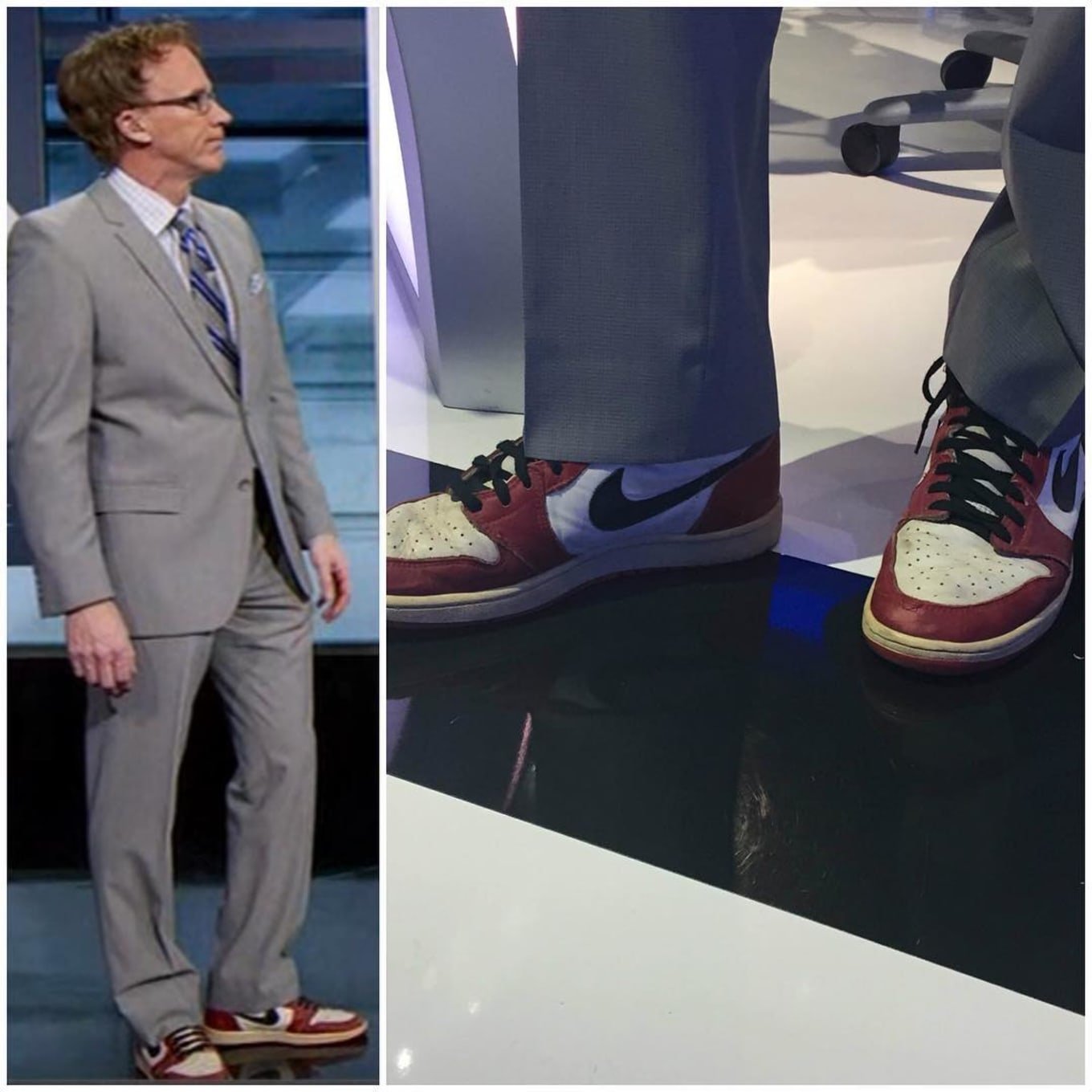 John Buccigross Wears Original 1985 Air 