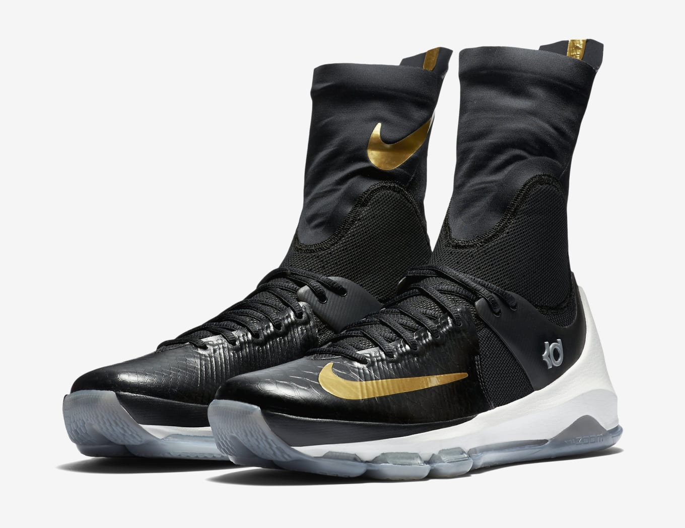 Nike KD 8 Elite Black Gold | Sole Collector